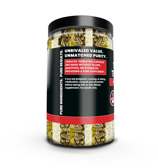 Pure Original Ingredients Tribulus Terrestris supplement label details