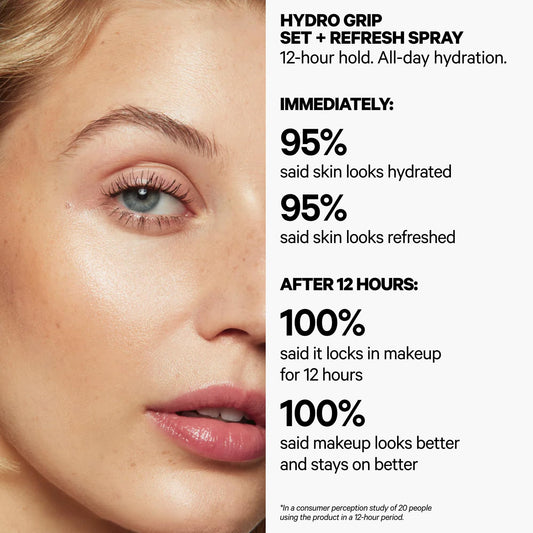 Close up of Milk Makeup Hydro Grip dual phase mist