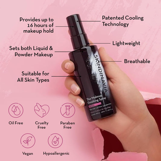 Skindinavia Bridal setting spray 2 fluid ounce bottle packaging