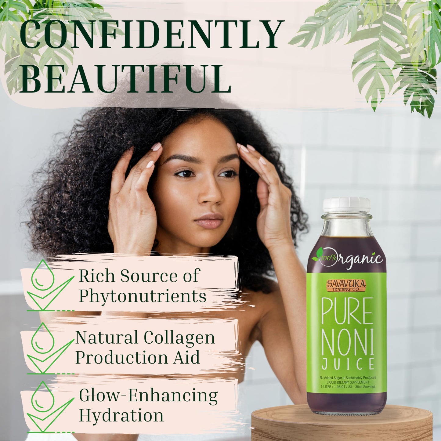 Savavuka Trading Co natural herbal noni juice liquid dietary supplement fully unboxed visual