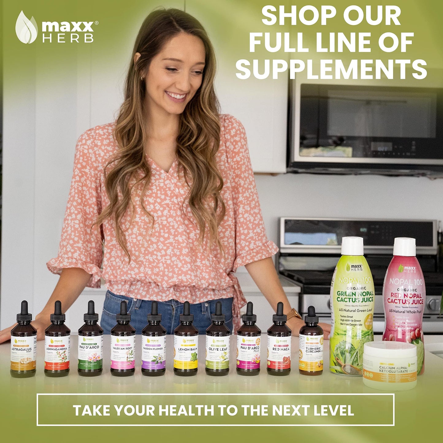 Maxx Herb Olive Leaf Extract secure packaging display highlighting its origin as an authentic premium USA dietary supplement