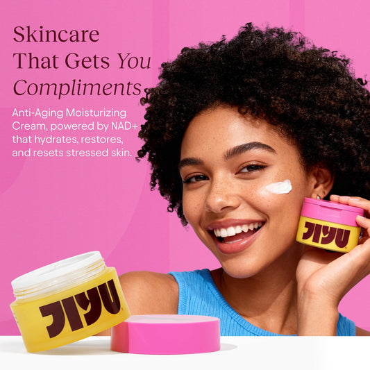 Jiyu anti-aging Korean face cream packaging