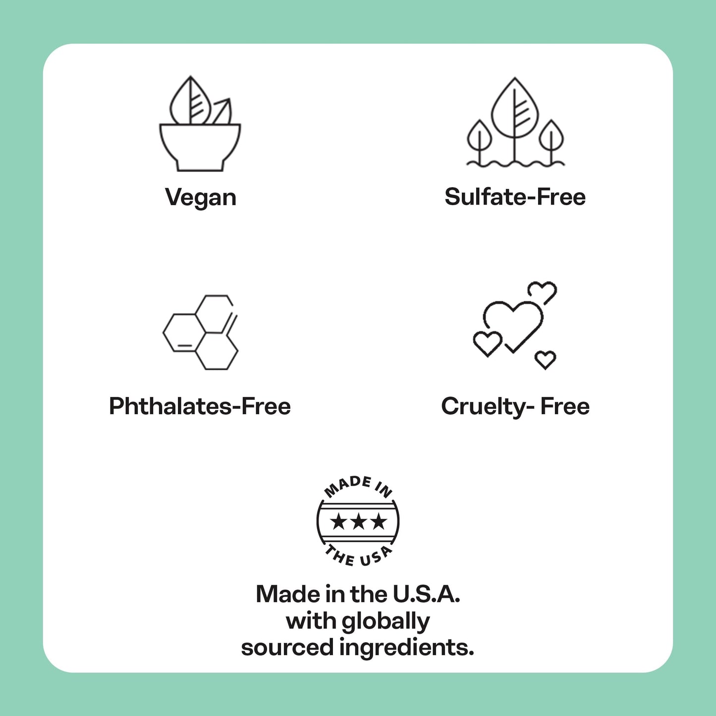 Back label of Mario Badescu Enzyme Cleansing Gel with details