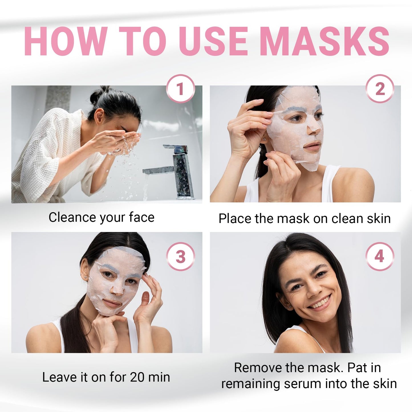Rudra Retails imported USA skincare collagen mask collection
