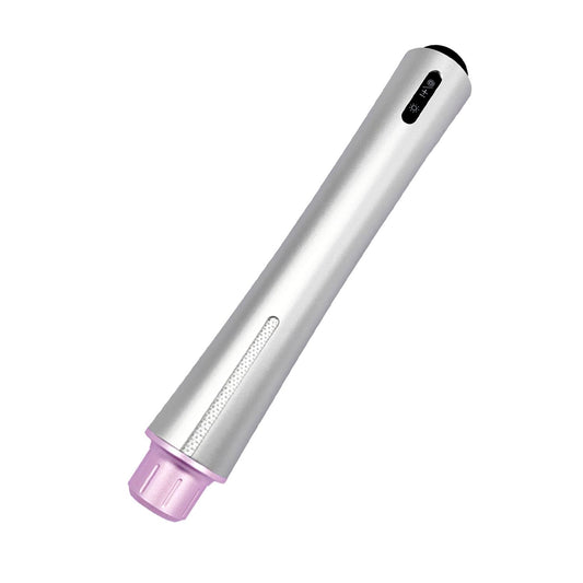 Close-up view of the PIPM 0.25 millimeter single-use sterile replacement cartridges in individual sealed packaging.