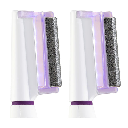 Michael Todd Beauty diamond microdermabrasion refill attachments showing the laser-cut textured surface.