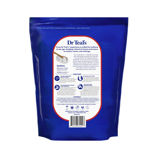 Dr Teal's magnesium sulfate USP bulk bag therapeutic muscle soak