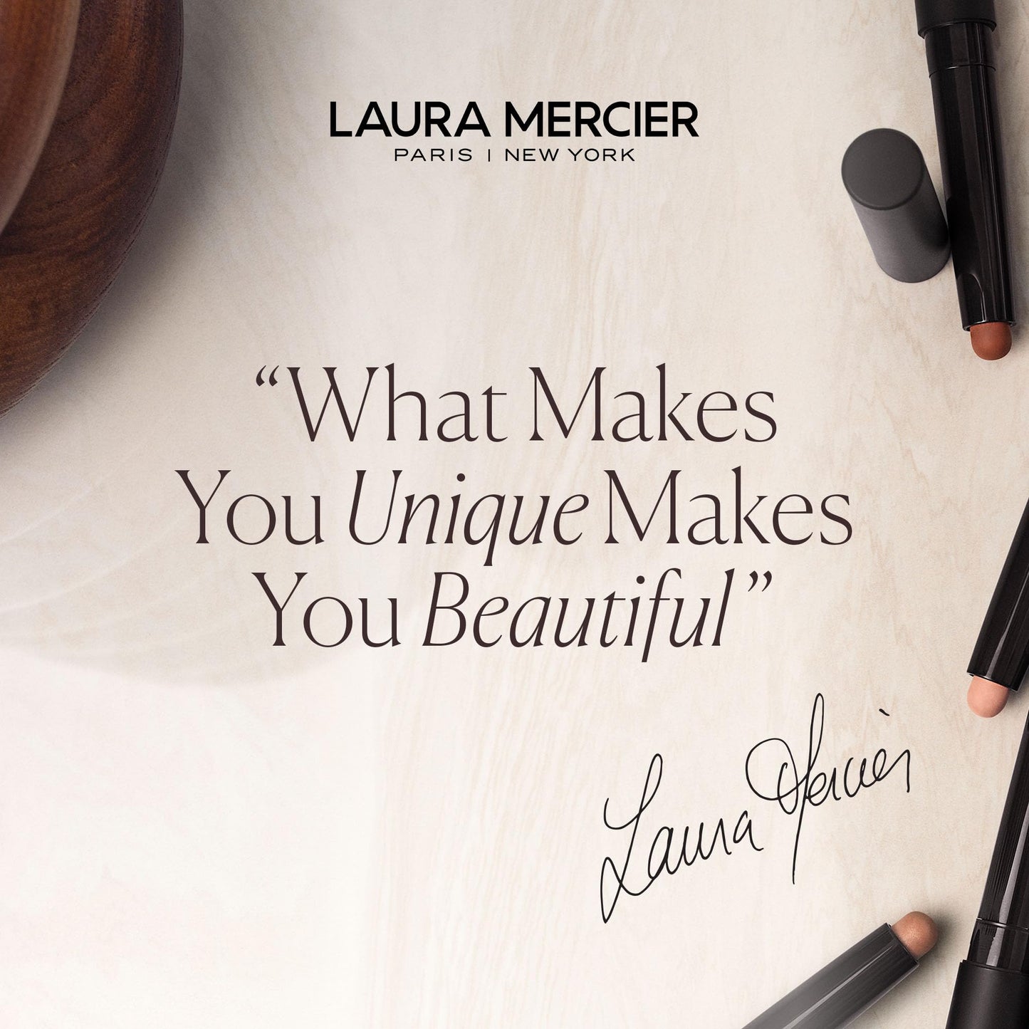 Luxury skincare collection Laura Mercier Crème Polish