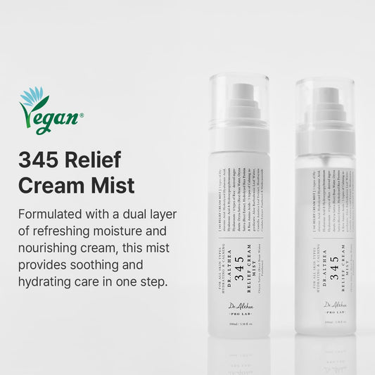 Dr Althea hydrating facial spray showing the dual layer cream formulation