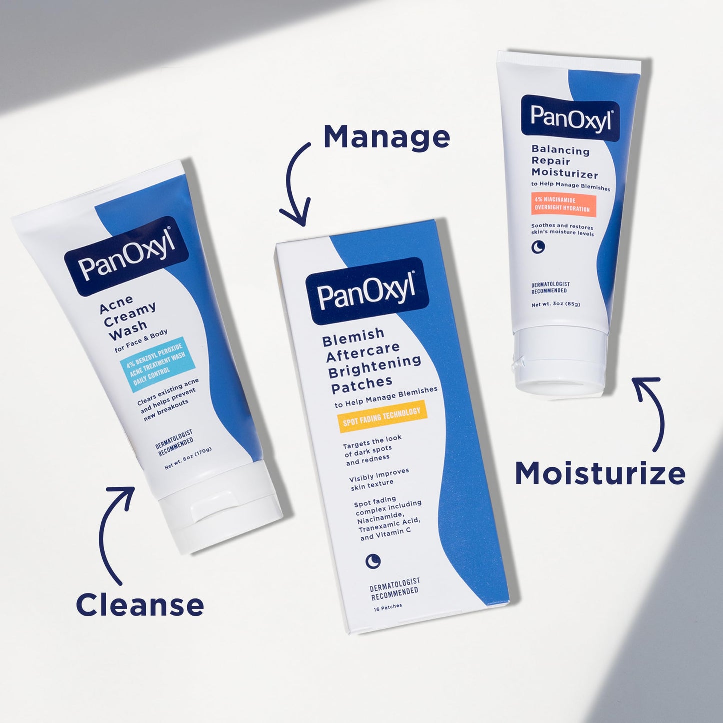 Authentic imported PanOxyl spot fading patch box for Indian skincare routine