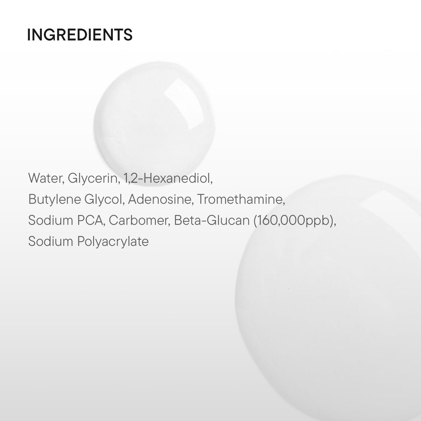 Imported iUNIK intensive hydration serum skincare routine step illustration