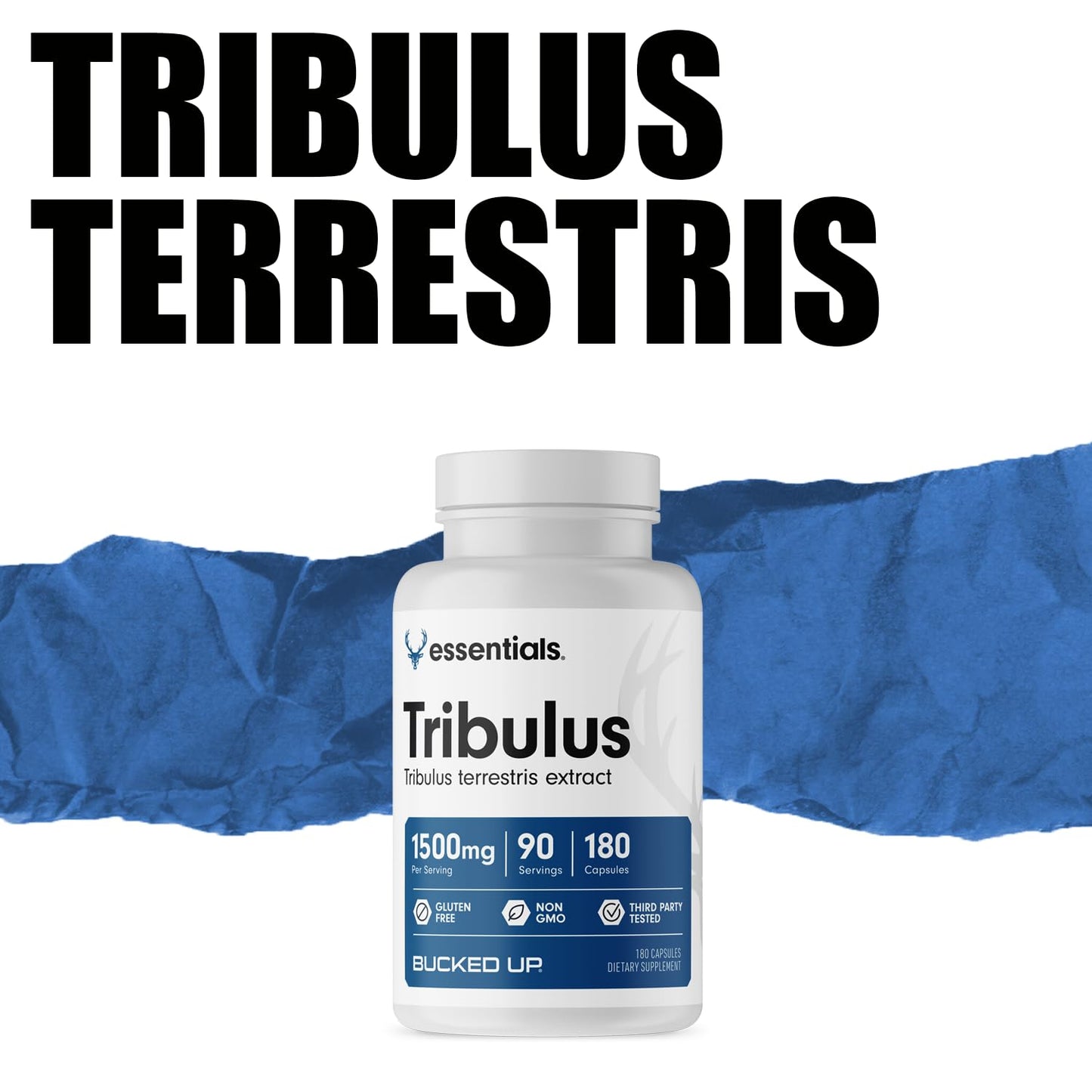 Bucked Up Tribulus 90 servings bottle packaging