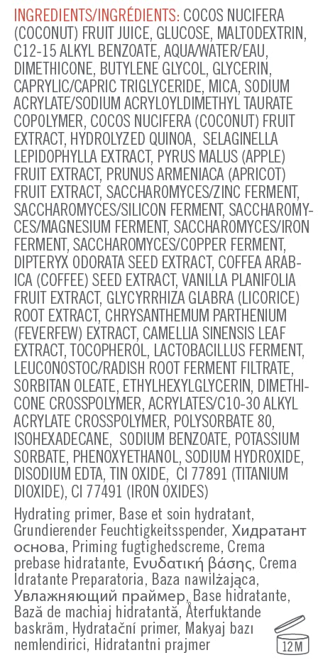 First Aid Beauty Hello FAB vegan formula product label detail