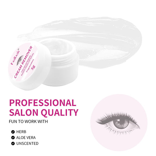 Fadlash eyelash glue remover cream for sensitive skin