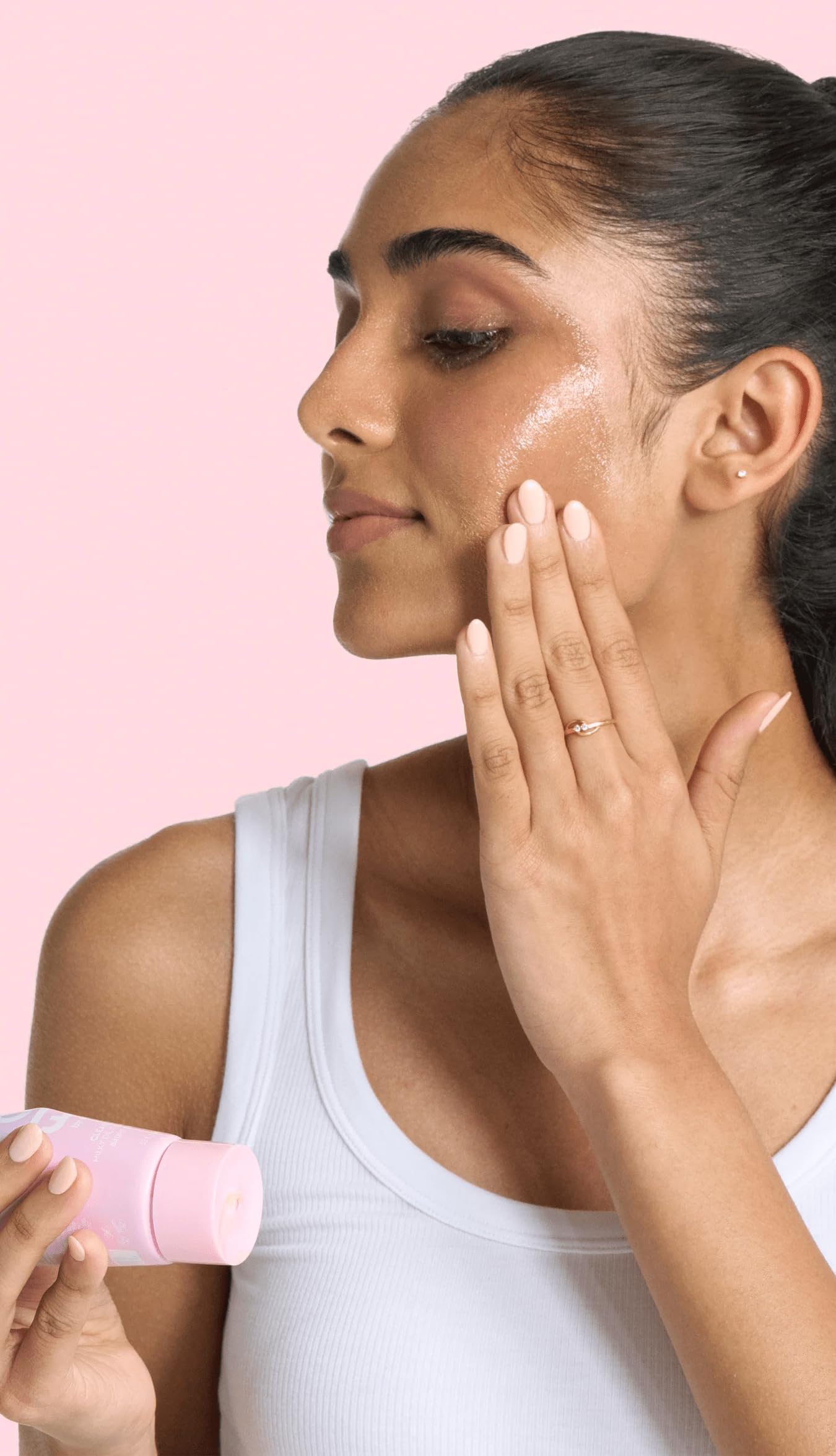 Florence By Mills Cleansing Balm tube open with product