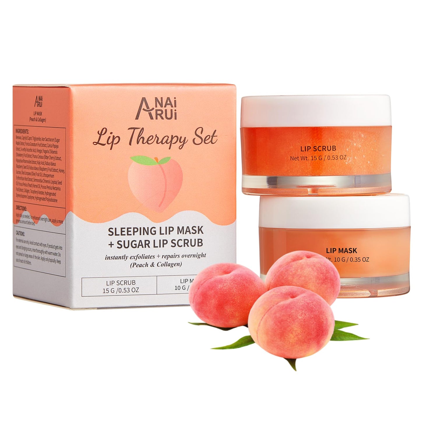 Anai Rui lip mask overnight skincare routine packaging