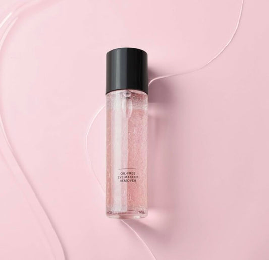 Mary Kay dual-phase eye makeup remover bottle studio shot