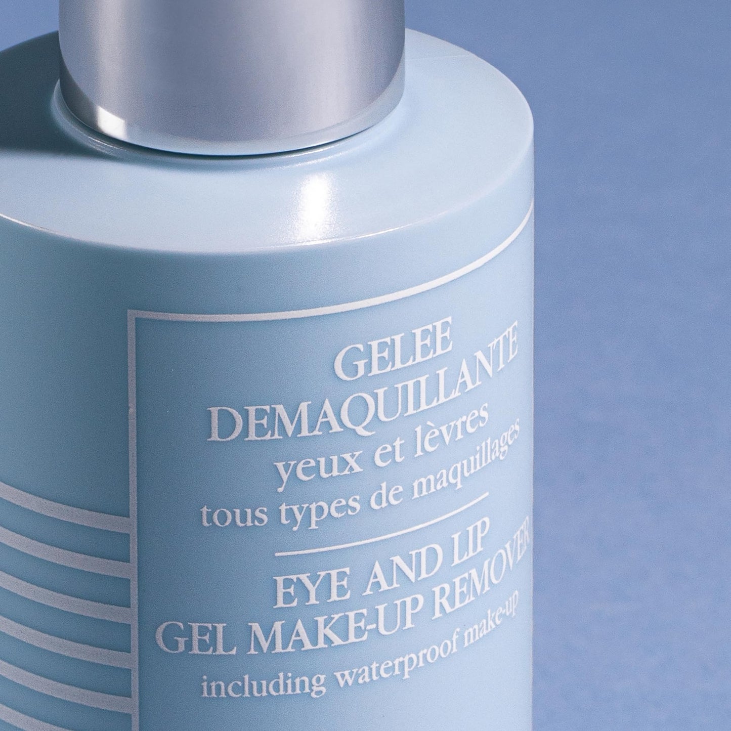 Luxury Sisley Paris melting gel texture makeup remover for waterproof cosmetics packaging