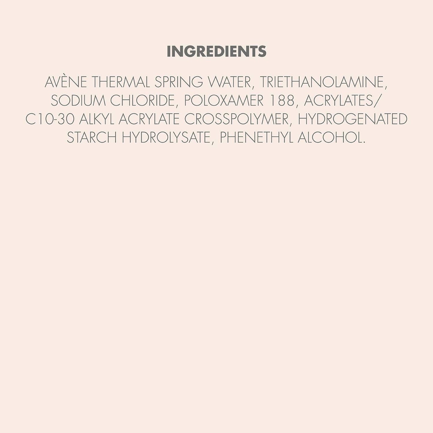 Authentic imported Avène gentle eye makeup remover for contact lens wearers