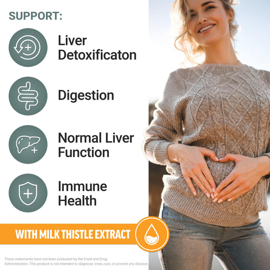 Force Factor Liver Detox Cleanse citrus punch supplement packaging facts