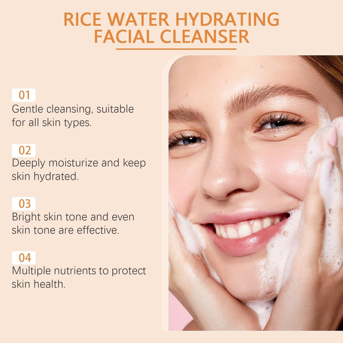 Klyso imported USA beauty product hydrating cleanser