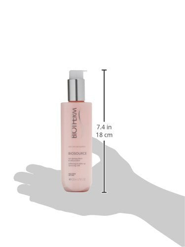Biotherm Biosource creamy makeup remover milk bottle packaging details