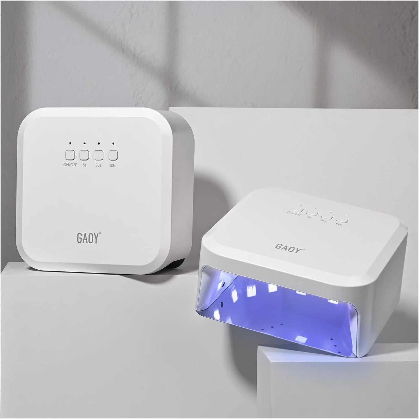 Gaoy UV nail lamp inside the product packaging