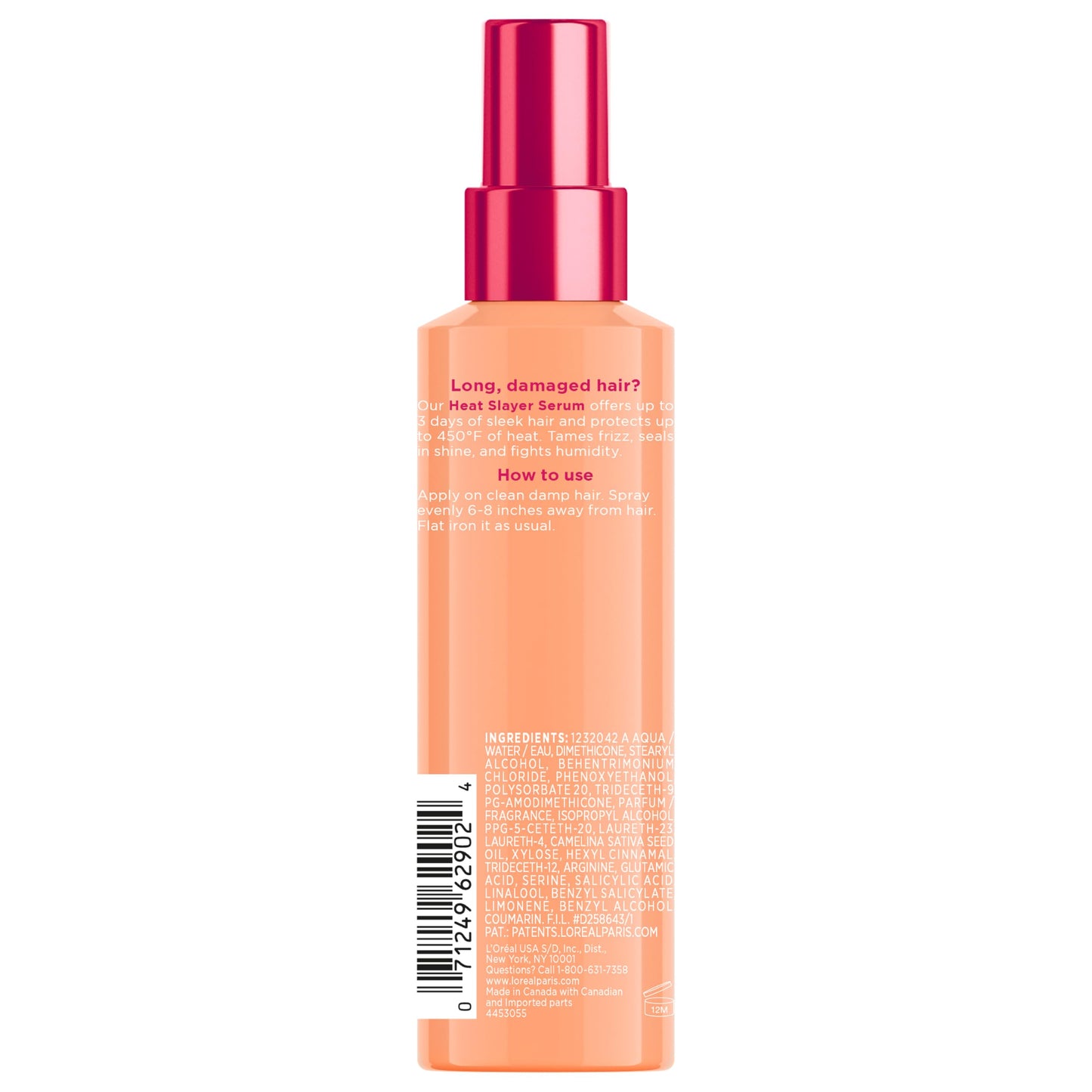 L'Oreal Paris Elvive hair care collection for long sleek styles