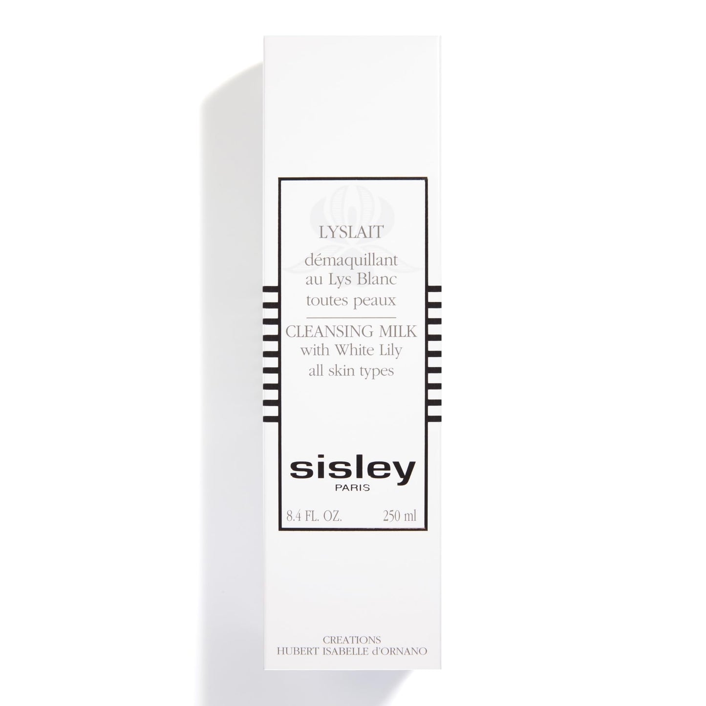 White Lily extract infused Sisley Paris makeup remover 250 milliliters