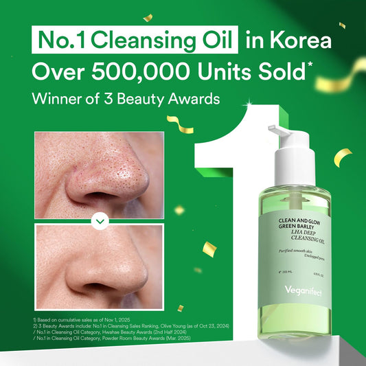 Veganifect LHA cleansing oil texture and emulsification process