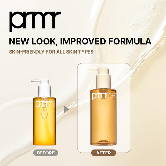 Primera cleansing oil texture on skin before water application