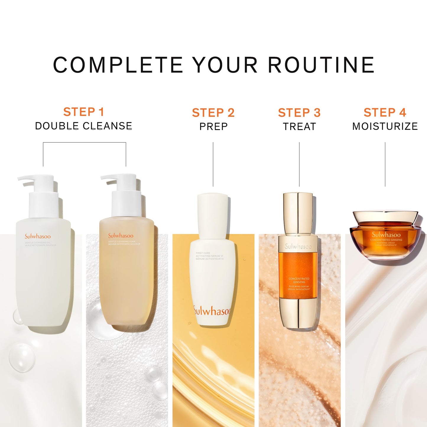 Sulwhasoo Gentle Cleansing Oil premium packaging box design