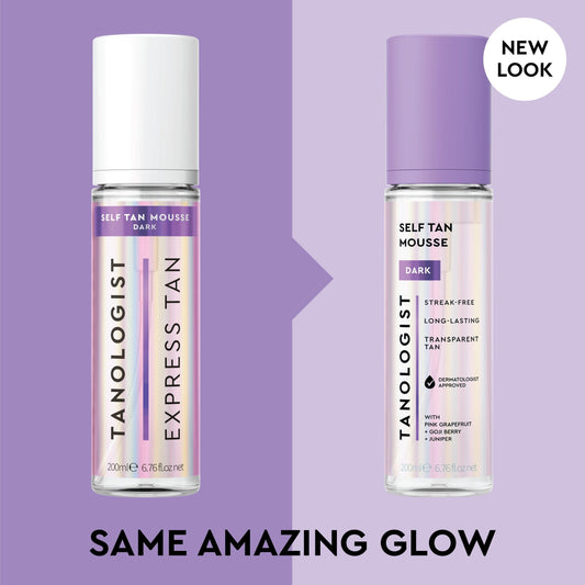 Tanologist Dark express tanning foam application texture