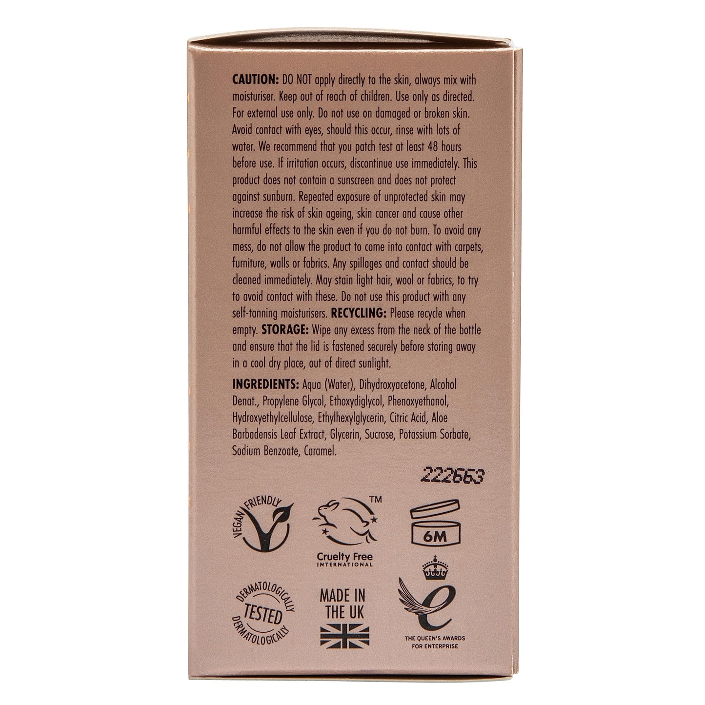 St. Moriz self tanning drops with moisturizing cream mix example
