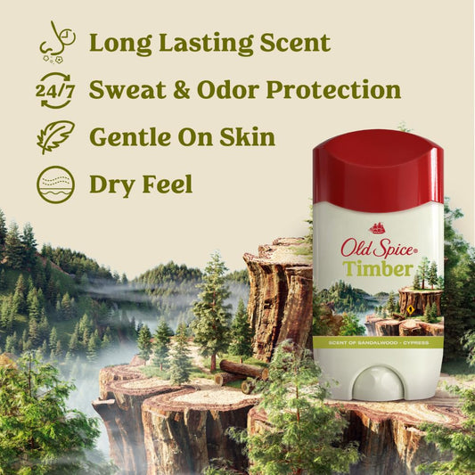 Old Spice dry feel invisible solid stick underarm sweat and odor block solution