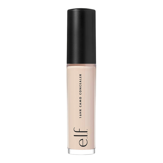 Full coverage matte liquid concealer tube displaying the large doe foot applicator wand.