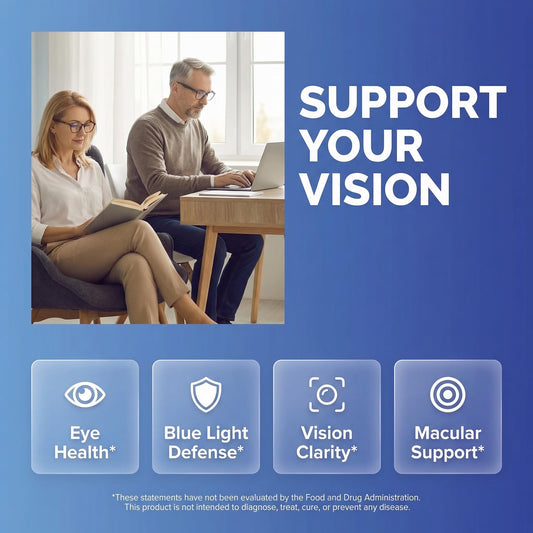 Clean Nutraceuticals eye health supplement containing lutein and zeaxanthin