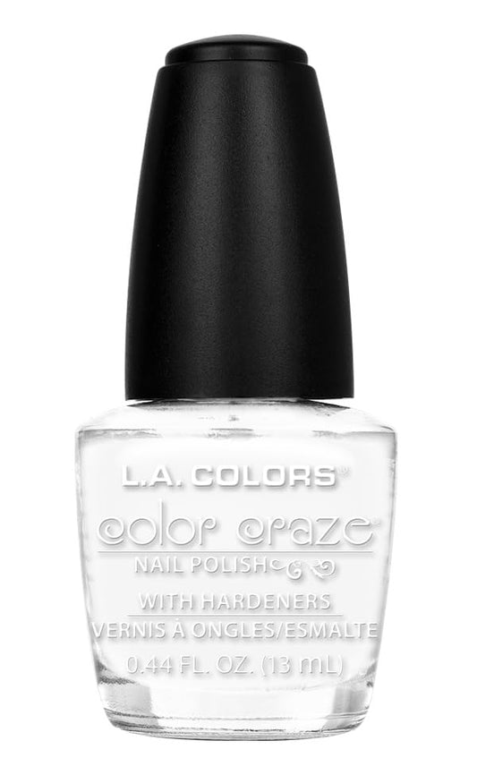Close up of L.A. Colors neon nail polish shade Energy Source