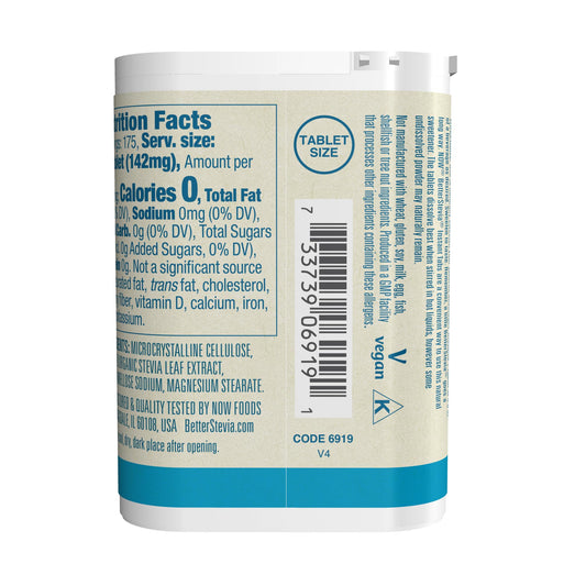 NOW Foods zero calorie sugar substitute dispenser bottle
