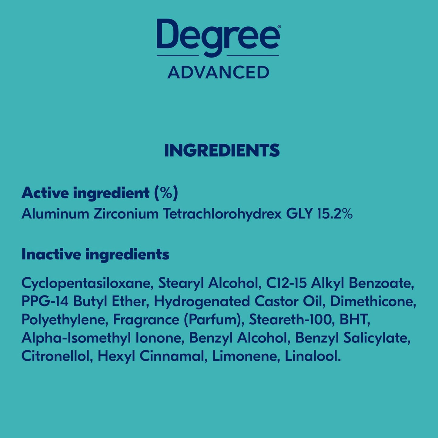 Degree Women daily hygiene sweat control underarm deodorant sticks pack