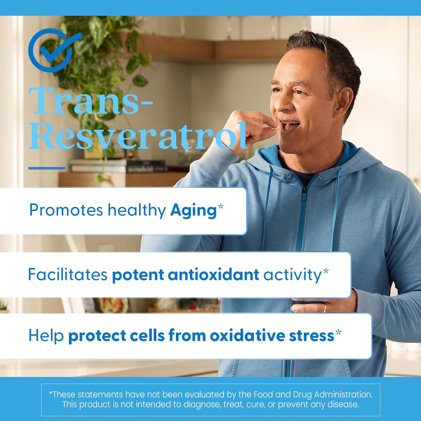 Doctor's Best Trans-Resveratrol 600 Milligrams complete packaging showing clear usage instructions for consumers.