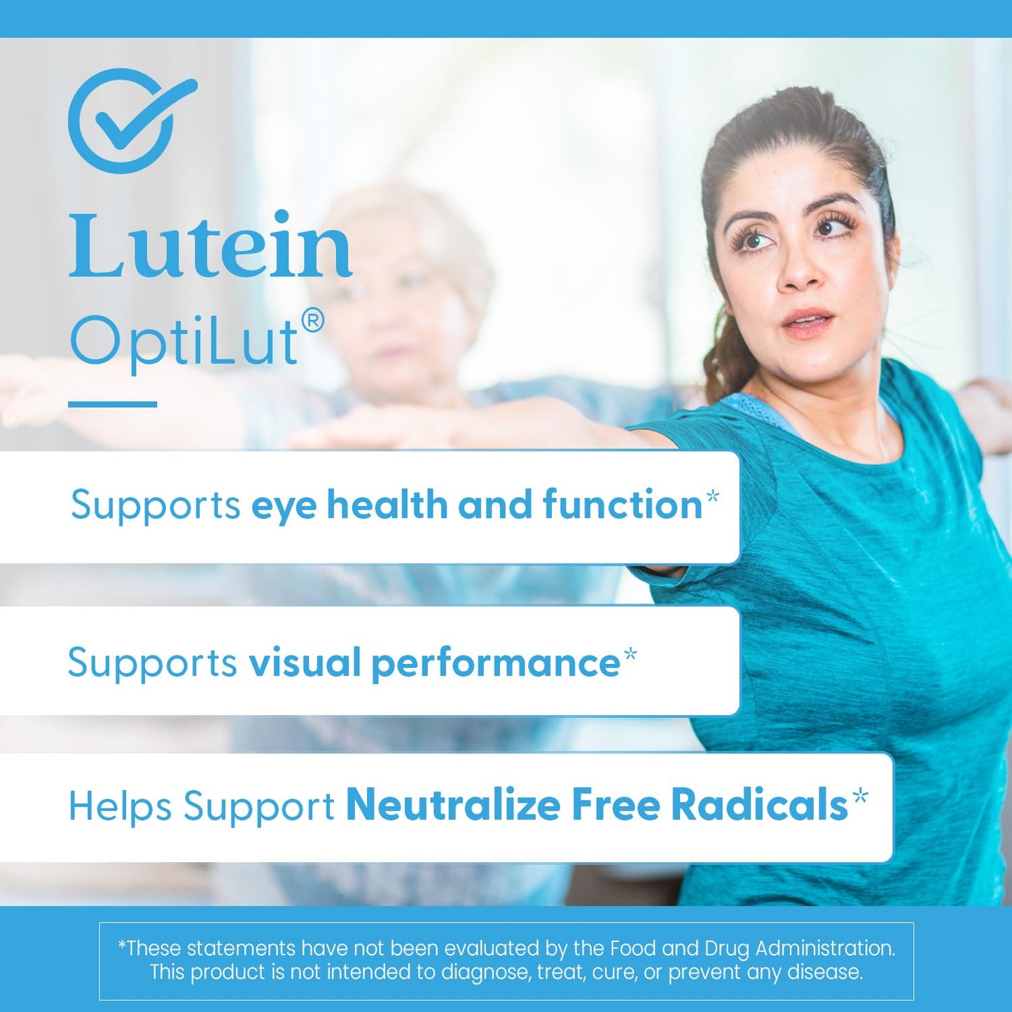Doctor's Best Lutein veggie capsules bottle top view