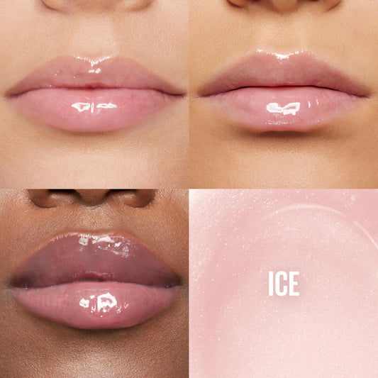 Maybelline Lifter Gloss Ice wand applicator detail