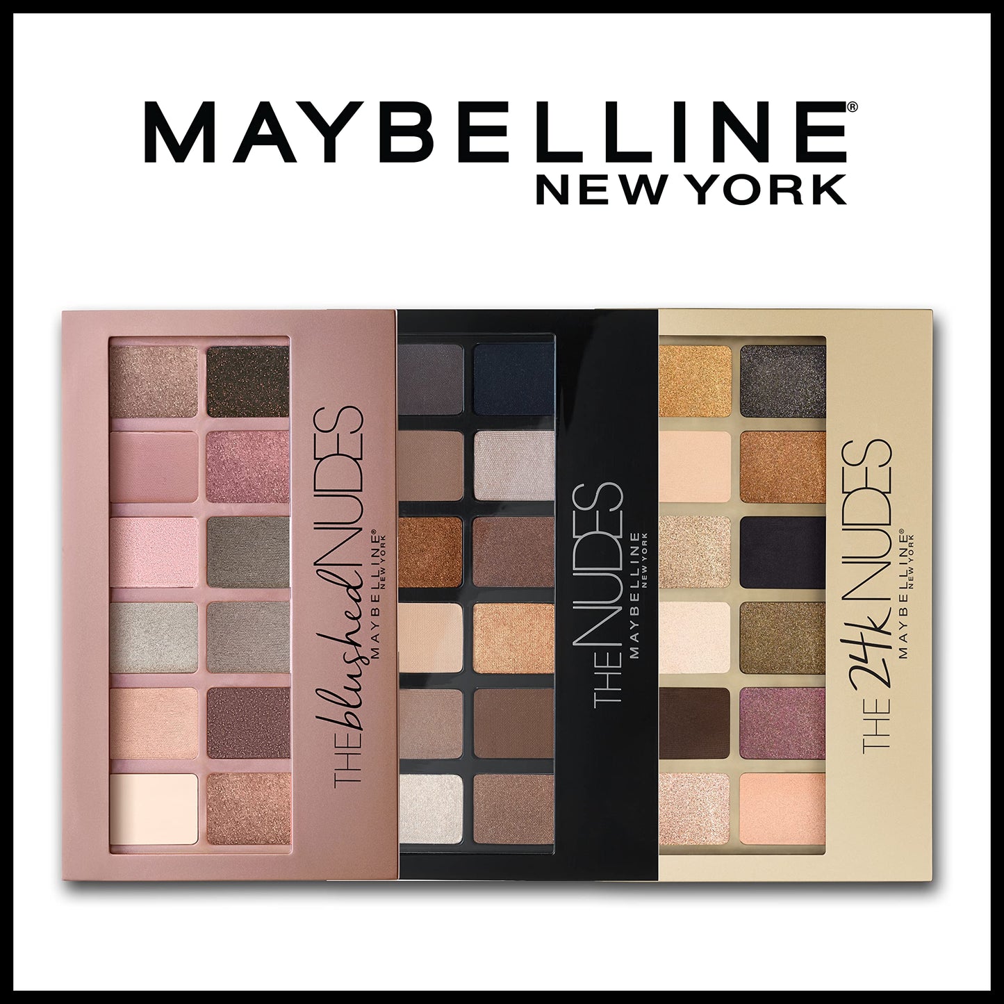 Authentic Maybelline imported eyeshadow palette for eye makeup