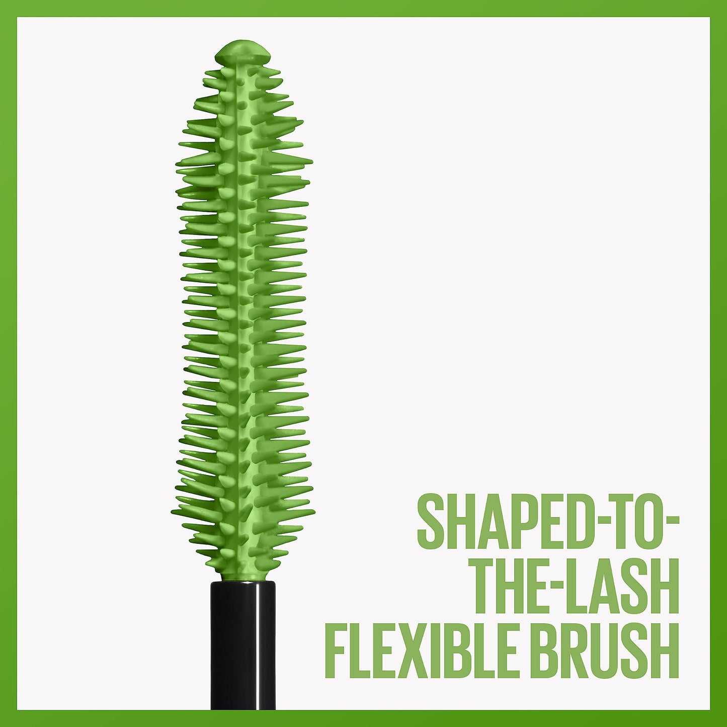 Maybelline Define-A-Lash Lengthening Washable Mascara very black shade swatch