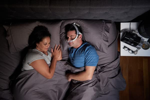 Detailed view of ResMed N30i nasal cradle cushion