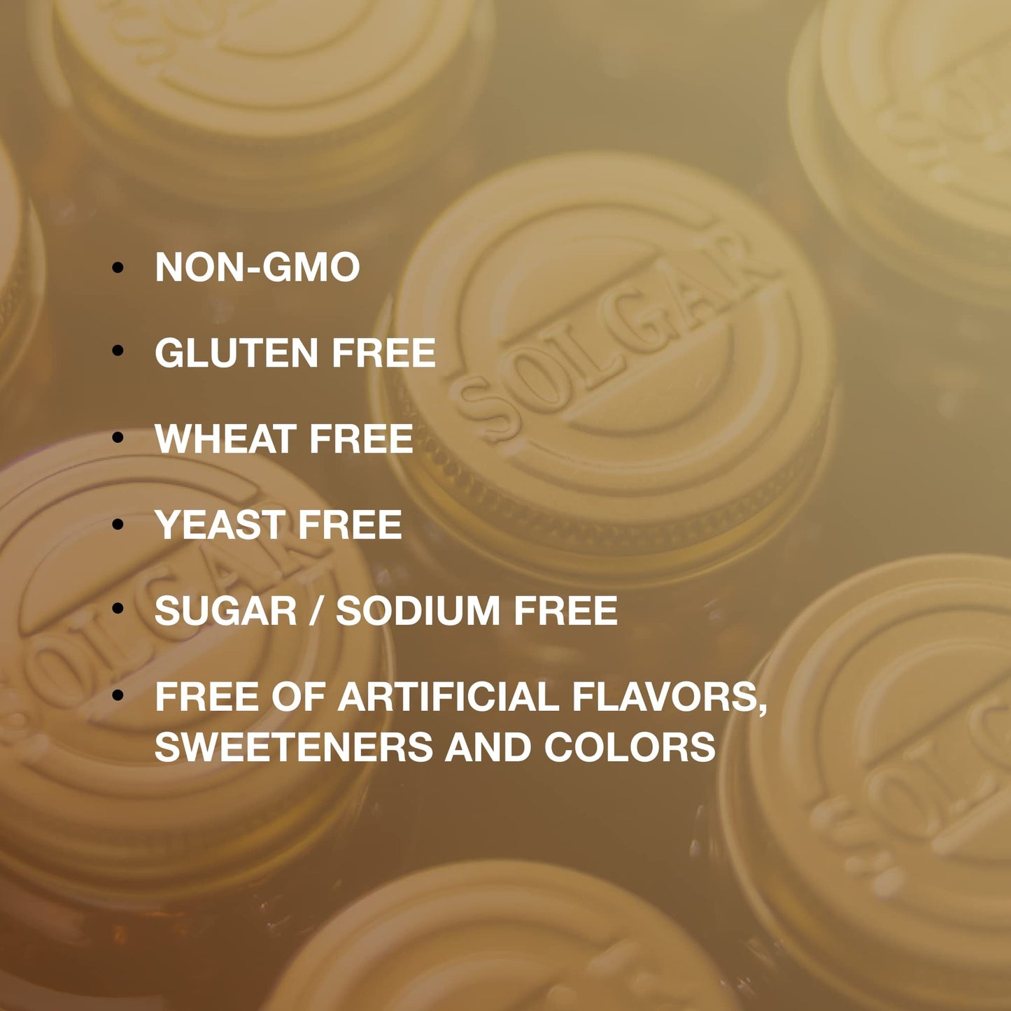 Imported Solgar Full Spectrum Curcumin bottle display