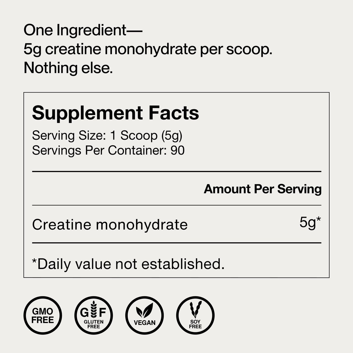 Momentous Creatine Monohydrate premium imported fitness supplement