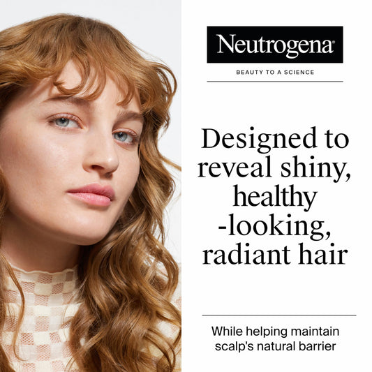 Neutrogena pink grapefruit clarifying shampoo bottle packaging