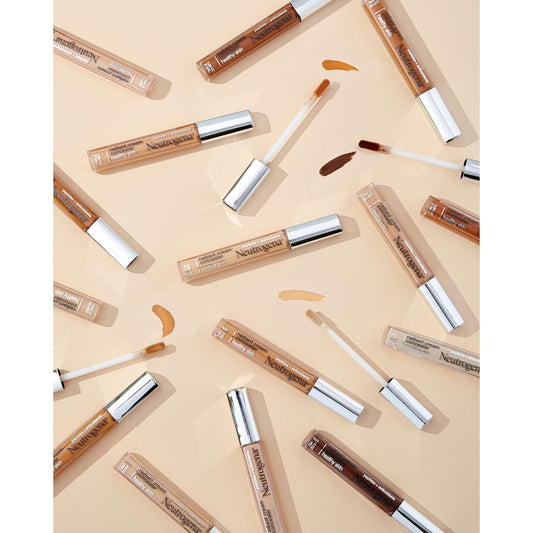 Neutrogena Healthy Skin concealer Bisque shade swatch on skin